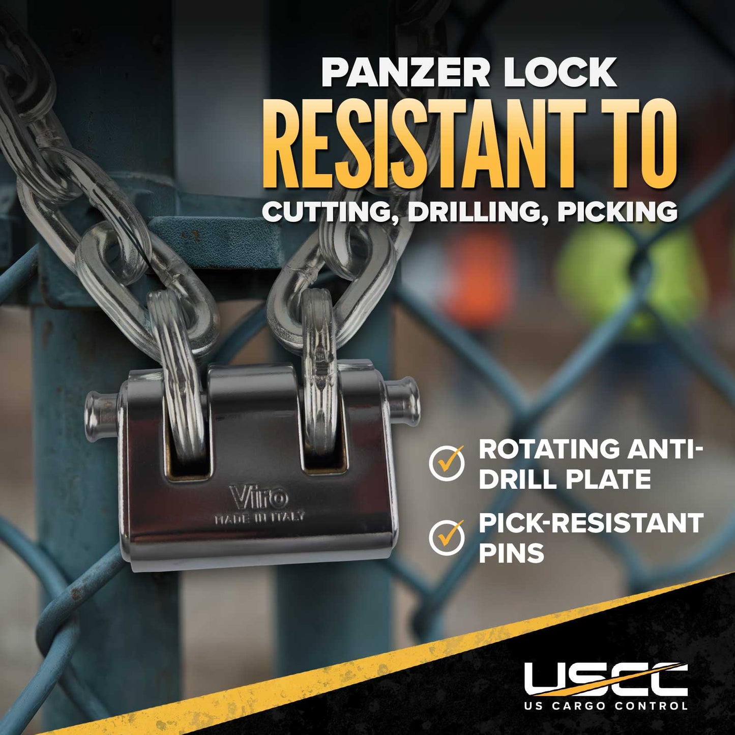 locks resistant to cutting, drilling, picking