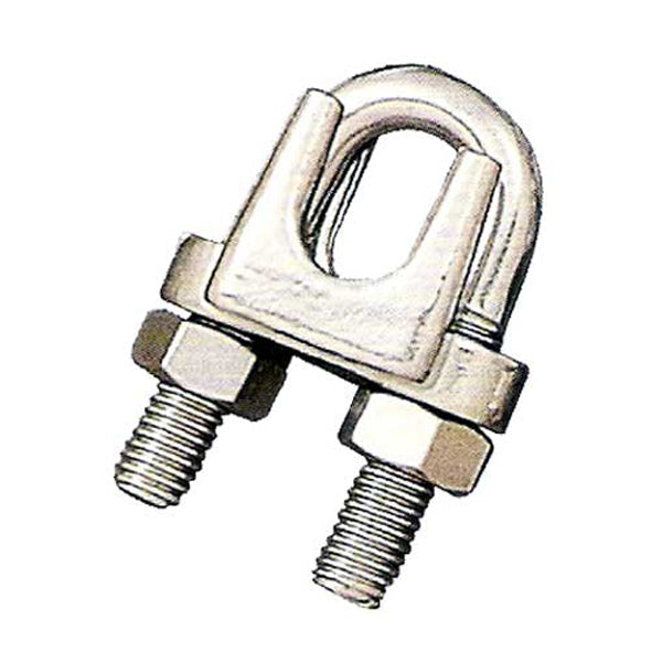 thumbnail: Wire Rope Clamp 3/8 Inch 304 Stainless Steel Wire Rope Clip - Wire Cable Clamps U Bolt Saddle
