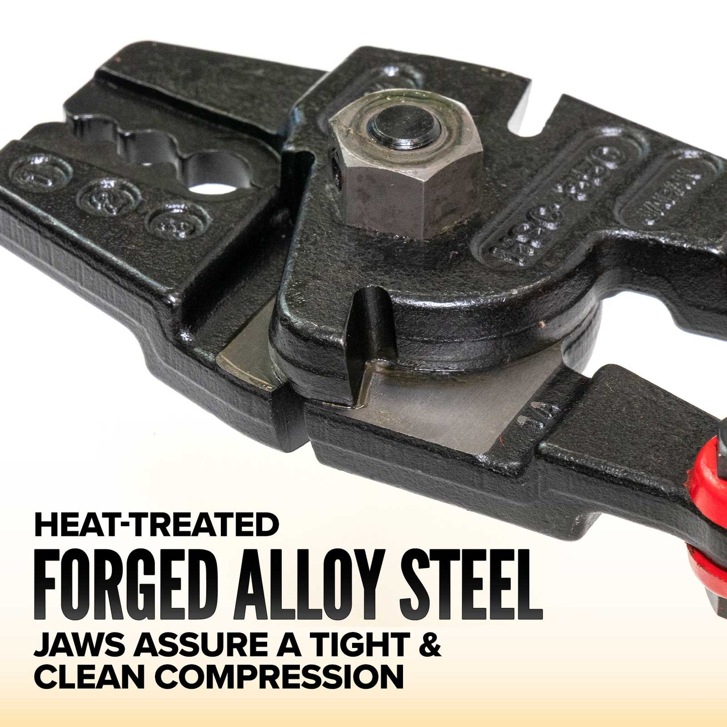 HSC-350 Steel Cable Swaging Tool | For 1/16", 3/32", 3/16" Aluminum Sleeves