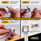 3/4" Woven Cord Strapping Starter Kit - Mobile Dispenser