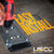 2' X-Track Rail | Galvanized - 4 Pack