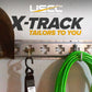 2' X-Track Rail | Galvanized - 4 Pack