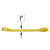 Nylon Lifting Sling Straight Eye & Eye 1 inch x 10 foot 4ply image 2 of 2