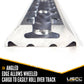 12 inch AirlineStyle Angled Track Aluminum image 3 of 7