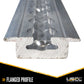 12 inch Flanged AirlineStyle Track Aluminum image 3 of 7