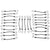 516 inch x 18 inch Black Bungee Cords (bundle of 25) 8mm image 5 of 8