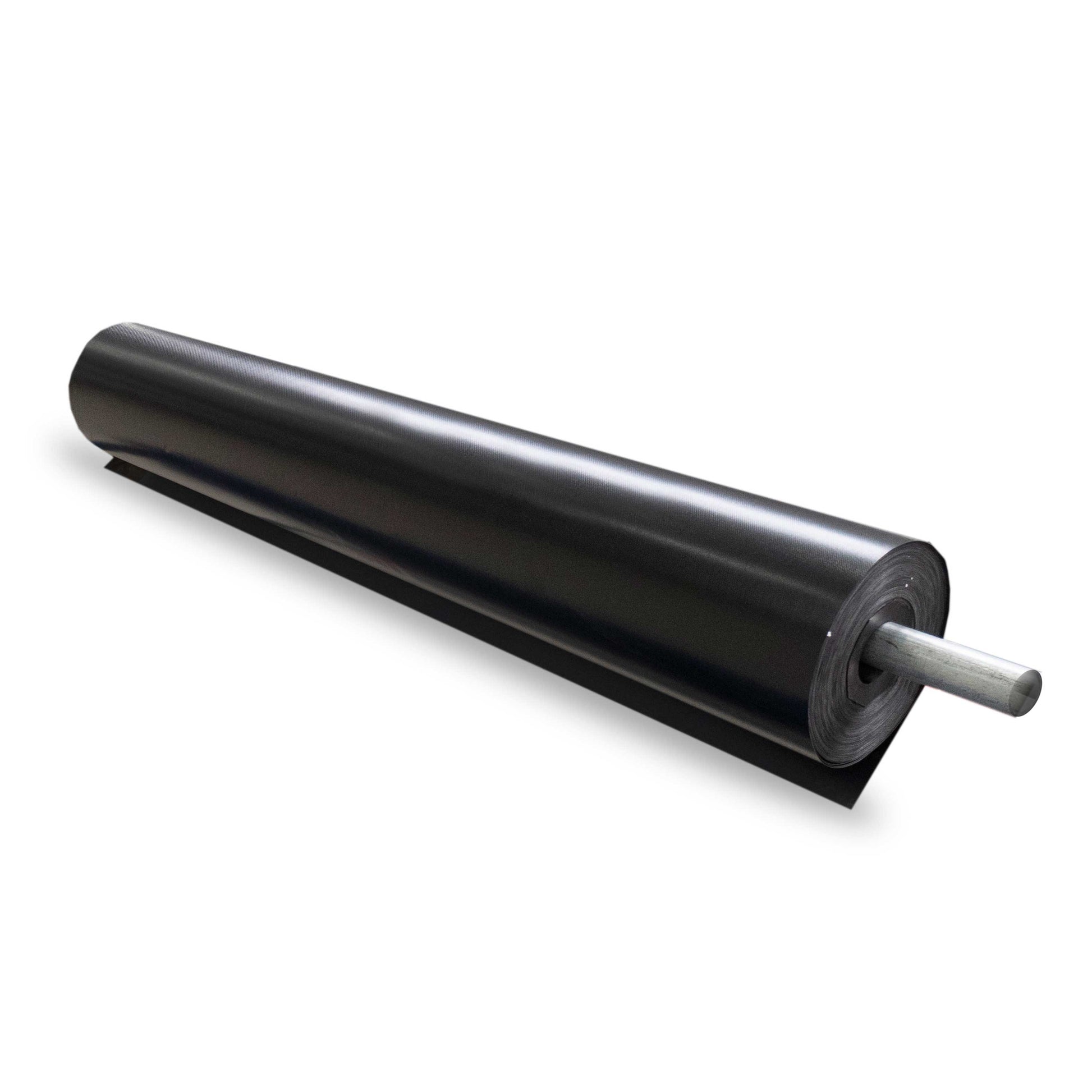 18 oz PVC Coated Polyester Tarp Roll Black image 1 of 7