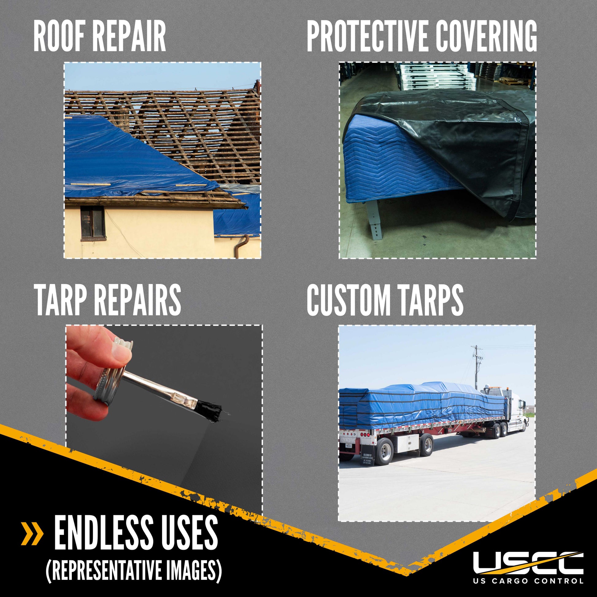 18 oz PVC Coated Polyester Tarp Roll