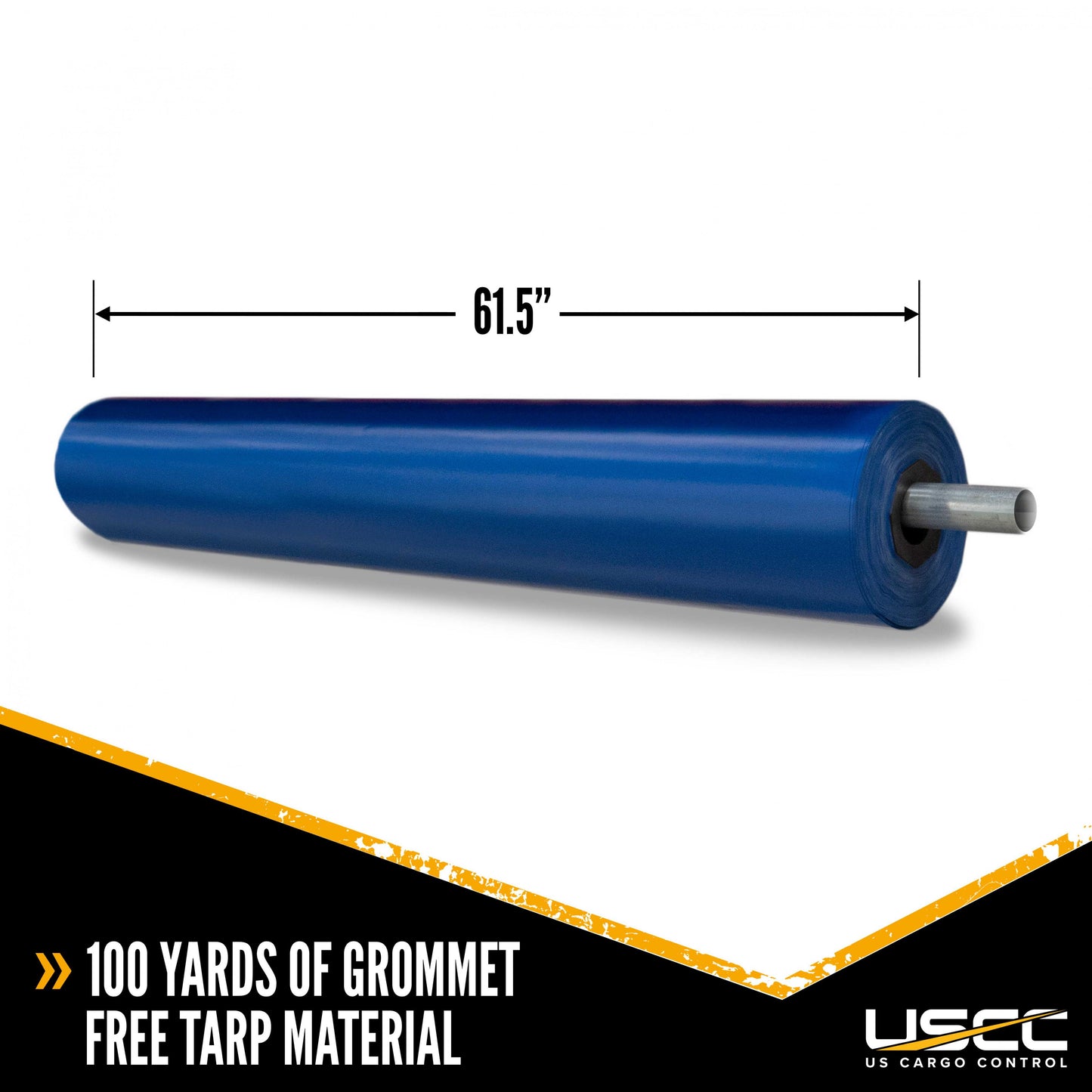 18 oz PVC Coated Polyester Tarp Roll Blue image 3 of 7