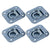 (4 pack) Recessed Pan Fitting w Tie Down Rope Ring (5000 lbs) image 1 of 8