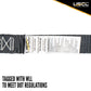 1" x 10' Black Ratchet Strap w/ Stainless Steel Ratchet & S-Hooks
