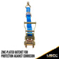 1" x 10' Ratchet Strap w/ J-Hook & D-Ring