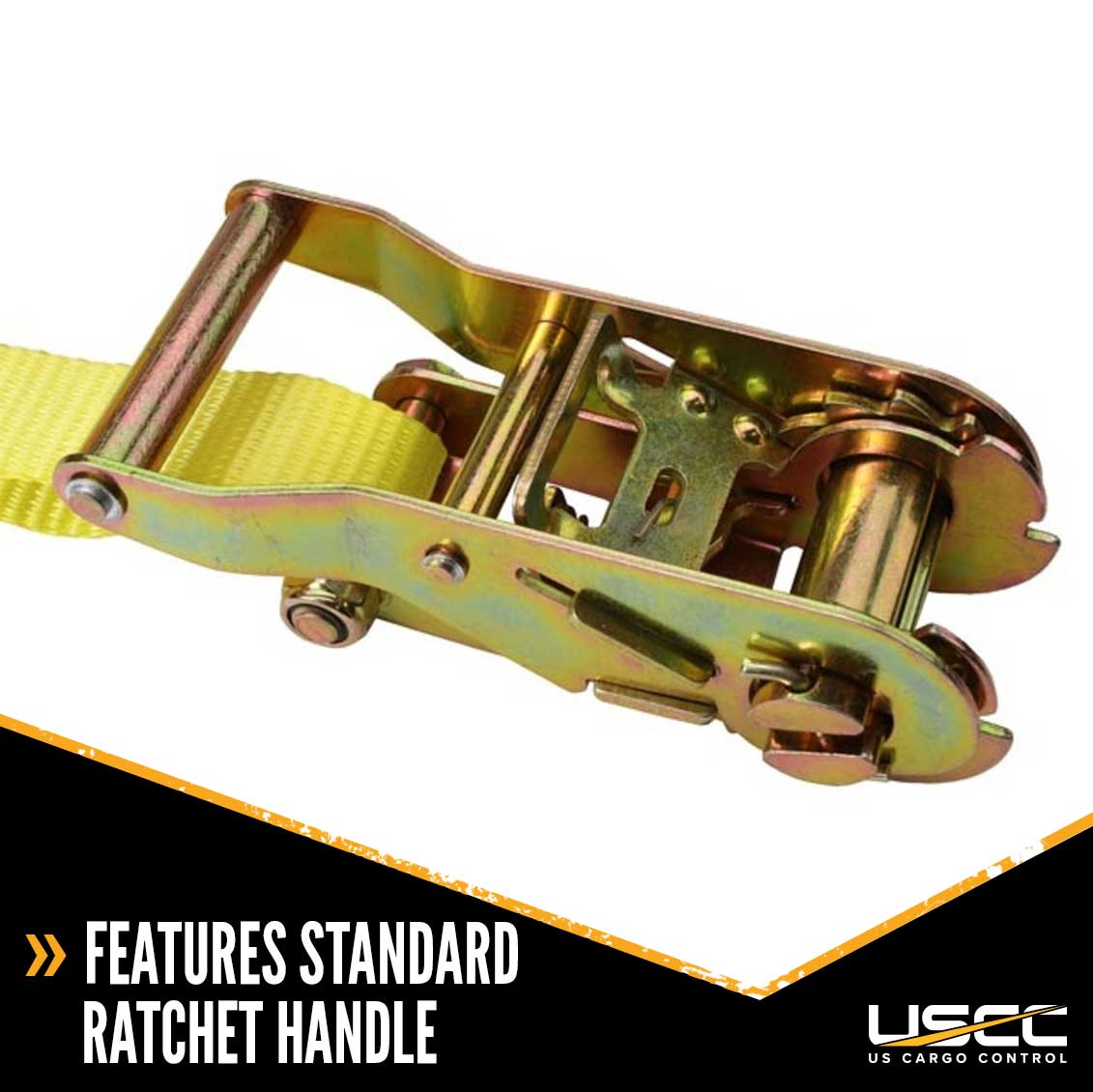 M715LH Ratchet Strap w/hooks for Ladder Stands