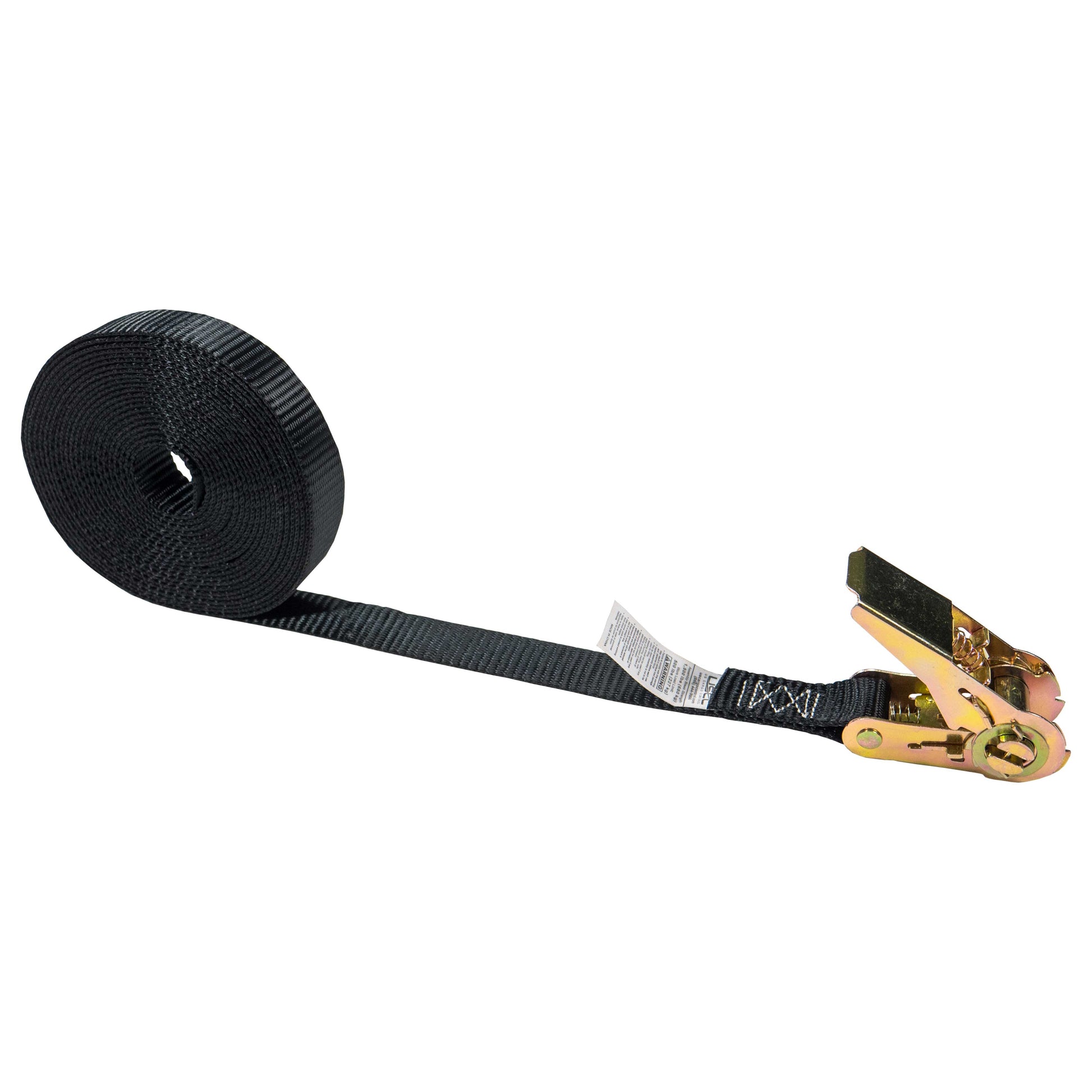 1 inch x 20 foot Black Endless Ratchet Strap image 1 of 9