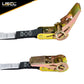 1 inch x 5 foot Black Endless Ratchet Strap image 6 of 9