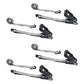 1 inch x 6 foot Rubber Coated Ratchet Strap w Wire Hooks 4 Pack image 1 of 7