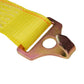 2 inch x 12 foot Yellow Cam Strap w Plate Trailer FHooks image 3 of 4