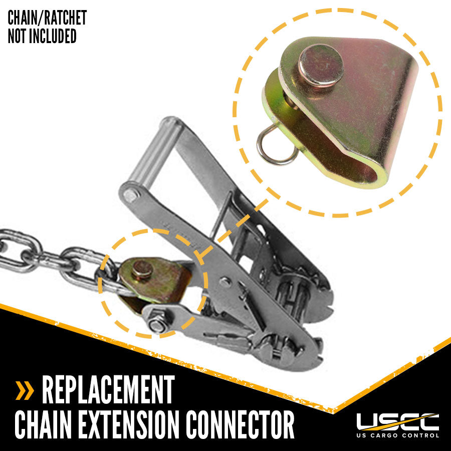 2" Chain Extension Connector for 3/8" Chain | 11,000 lbs. BS