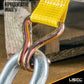 2" Double J Wire Hook: Yellow Zinc | 3,000 lbs. BS