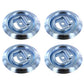 (4 pack) Flush Mount D-Ring 1,200 lbs