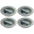 (4 pack) 360 Degree Rotating Recessed Pan Fitting - 6,000 Lbs.