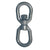 Galvanized Eye & Eye Swivel - Carbon Steel - 5/8