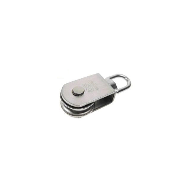 Square Block T304 w/ Brass Bushing 3/8" x  2"