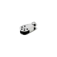 Pulley Block w/ Removable Pin & Nylon Sheave 1/4" x  1"