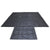 Heavy Duty Lumber Tarp - 20' x 18' (6' Drop & Flap) - 18 oz. Black Tarp