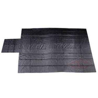 Lumber Tarp 20 foot x 28 foot (6 foot Drop & Flap) 14 oz18 oz Combo Black Tarp image 1 of 9