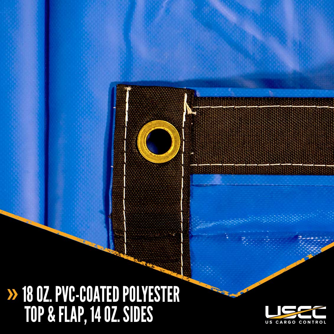 Lumber Tarp - 20' x 28' (6' Drop & Flap)