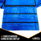 Heavy Duty Lumber Tarp 20 foot x 28 foot (6 foot Drop & Flap) 18 oz Blue Tarp image 5 of 9