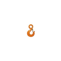 Carbon Eye Hoist Hook w/ Latch