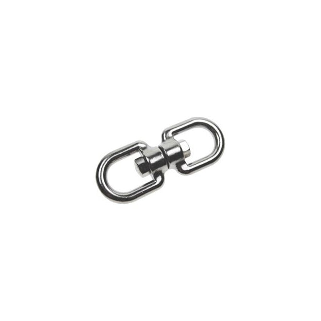 thumbnail image 2 of Outdoor Gear Hardware Lind Kitchen Double Ended Swivel Eye Hook - 304 Stainless Steel M5 Swivel Shackle Connector Stainless Steel Connectors 2 of 12