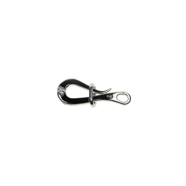 Pelican Hook w/ Loop Stainless Steel T316