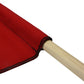 Red Poly/Cotton Warning Flag w/32" Dowel: 18" x 18"- DOT Compliant - image 2