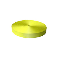 3" x  300' Nylon Webbing - Yellow (Economy)
