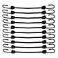 3/8" x 18" Black Bungee Cords (bundle of 10) - 9mm - image 3