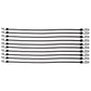 3/8" x 48" Black Bungee Cords (bundle of 10) - 9mm - image 3