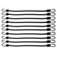 1/2" x 24" Black Bungee Cords (bundle of 10) - 12mm - image 3