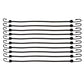 1/2" x 36" Black Bungee Cords (bundle of 10) - 12mm - image 3
