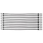 1/2" x 48" Black Bungee Cords (bundle of 10) - 12mm - image 3