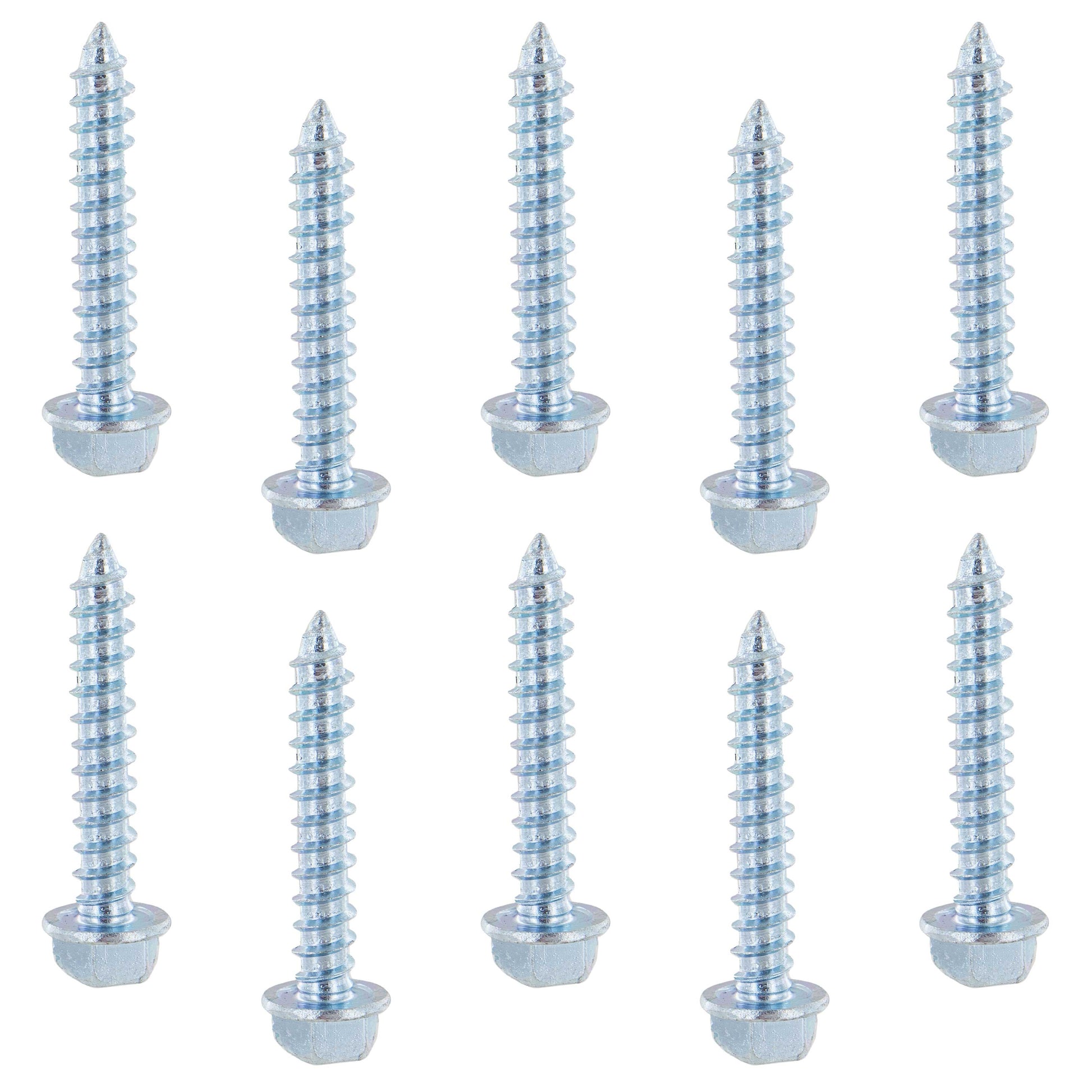 #14 x 112 inch ETrack Hex Head Wood Screw Pack (10 pk) image 1 of 6