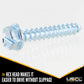 #14 x 112 inch ETrack Hex Head Wood Screw Pack (10 pk) image 3 of 6