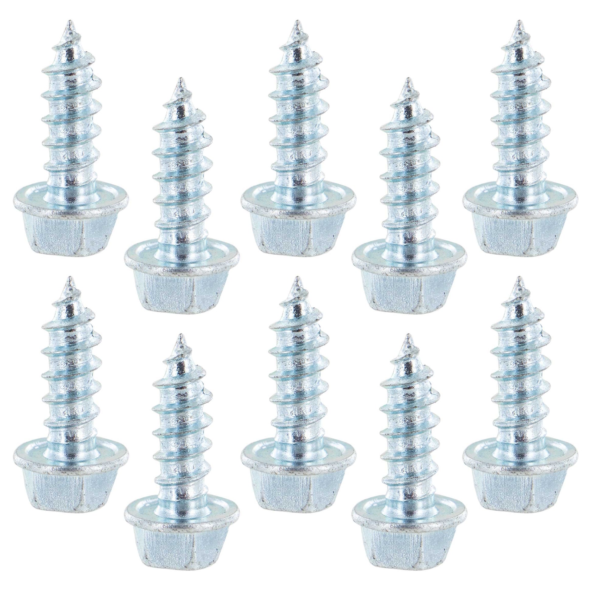 #14 x 34 inch ETrack Hex Head Wood Screw Pack (10 pk) image 1 of 6