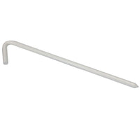 5/16" x  10" Tarp Stake - White