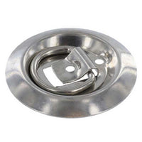 Flush Mount Stainless D Rings - Recessed Stainless Steel Rope Ring
