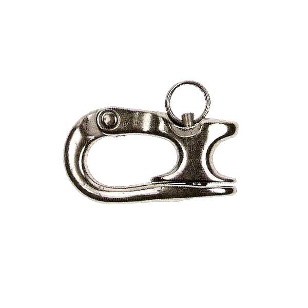 3-3/4" Rope Sheet Snap Shackle Type 316 Stainless Steel