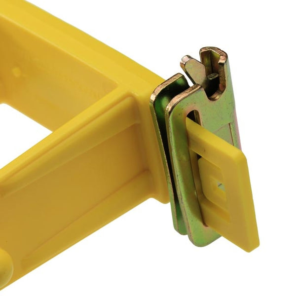 Yellow Rack Load Lock Holders Enclosed Trailer Rack Systems