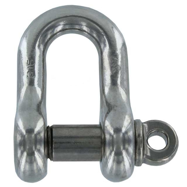 7/8 Screw Pin Chain Shackle Stainless Steel